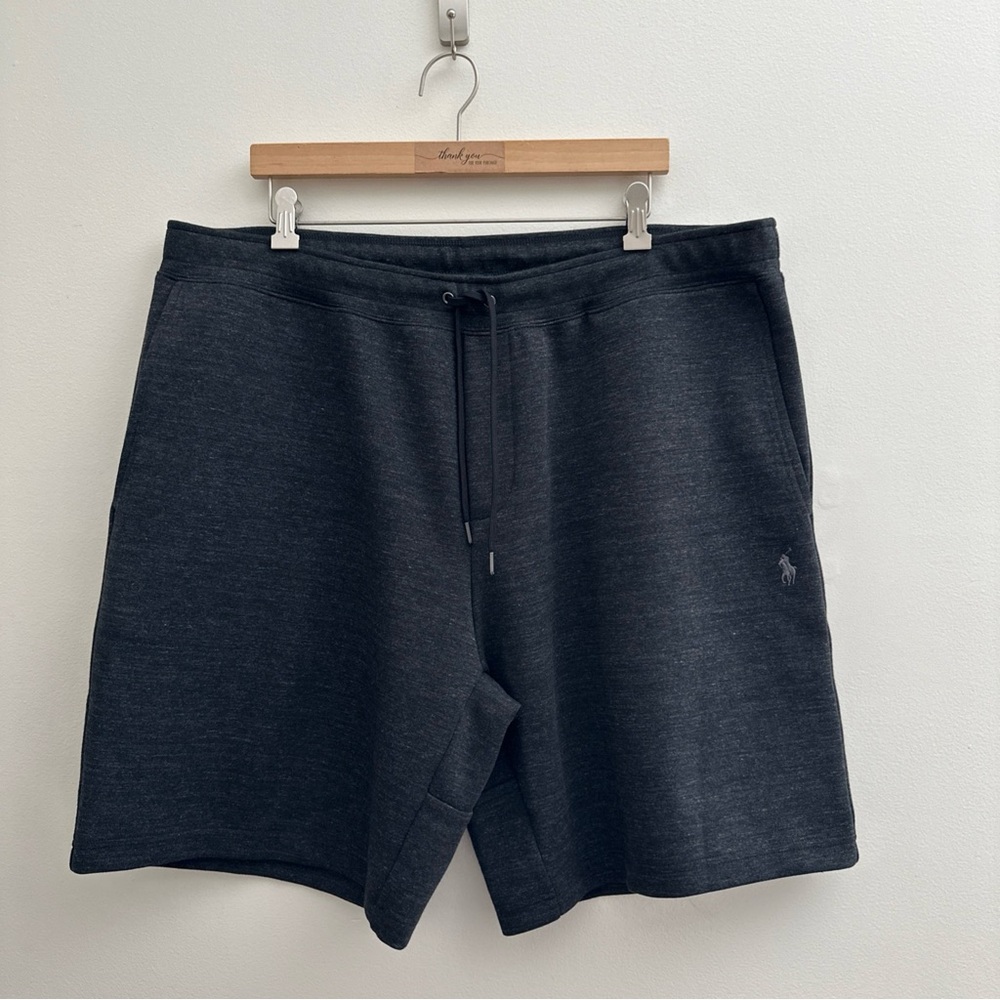 Polo Ralph Lauren Sweat Shorts Men’s 1XB Heather Gray -gray Pony 9” Inseam